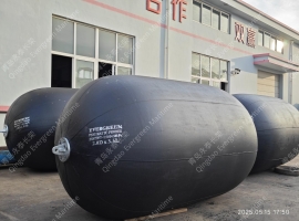 青岛永泰长荣2×3.5米充气橡胶护舷靠球碰垫靠把球(kq2035无护套)