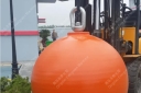 青岛永泰长荣直径1米的球型深海浮体材料浮标浮筒圆球状