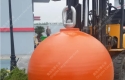青岛永泰长荣直径1米的球型深海浮体材料浮标浮筒圆球状