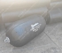 17个0.5×1米的黑色充气橡胶护舷靠球碰垫(KQ0510)出口托盘撒气包装准备发货